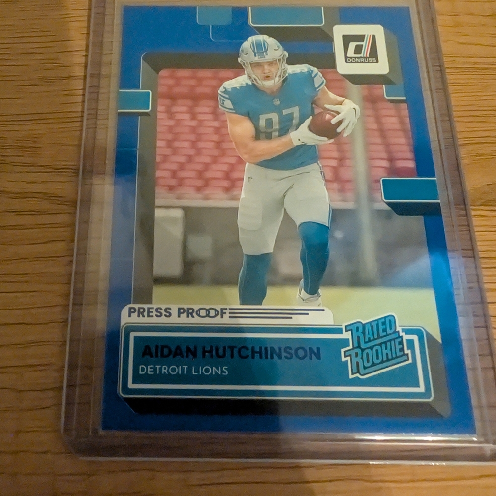 Panini Aidan Hutchinson Lions Card - No.313